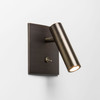 Enna Square Switched LED - Bronze