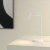 Enna Desk USB C - Matt White