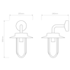 Montparnasse Wall - Polished Nickel