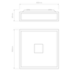 Mashiko Classic 300 Square - Bronze