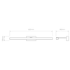 Kashima 620 LED - Polished Chrome