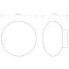 Zeppo Wall - Polished Chrome