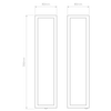 Salerno - Natural Brass
