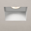 Trimless Square - Matt White / Matt Black