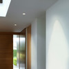 Trimless Round Fixed - Matt White