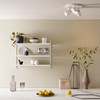 Ascoli Triple Round - Textured White