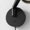 Ascoli Swing Plug In - Matt Black