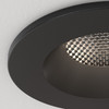 Kos Recessed - Textured Black