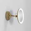 Mascali Round LED - Matt Brushed Brass
