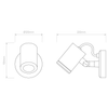 Jura Single Spot - Solid Brass