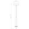Tacoma Pendant - Antique Brass