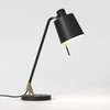 Edward Desk - Matt Black / Matt Gold