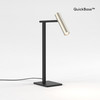 Leda Desk - Matt Black