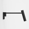 Leda Swing Arm - Matt Black