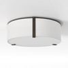 Salina 400 - White Fabric / Bronze