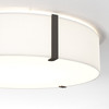 Salina 550 - White Fabric / Bronze