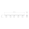 Koto Five Bar - Matt Black