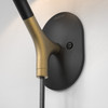 Arbor Plug-In - Matt Black / Matt Gold / Black Fabric