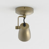 Juno Single - Matt Brushed Brass