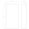 Tile 170 Tall Phase - Matt White