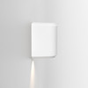 Brixham Wall Single - White Concrete