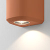 Brixham Wall Single - Terracotta Concrete