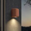 Brixham Wall Single - Terracotta Concrete