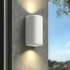 Brixham Wall Twin - White Concrete