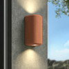 Brixham Wall Twin - Terracotta Concrete