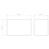 Rectangle 400 - White Fabric