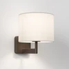 Drum 210 Shade - White Fabric