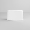 Tapered Oval - White Fabric