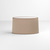 Tapered Oval - Oyster Fabric