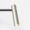 Leda Round Shade - Matt Nickel