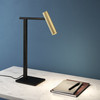 Leda Round Shade - Matt Gold