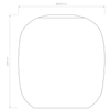 Curve Glass 220 - Clear Glass