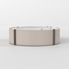Elba Round 450 - Putty Fabric