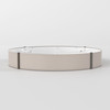 Elba Round 800 - Putty Fabric