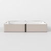Elba Square 700 - Putty Fabric