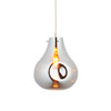 Europa Large Pendant, Chrome