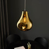 Europa Large Pendant, Gold