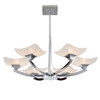 Ayres 6 Light semi flush