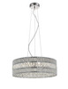 Pendant Light with Crystal Accents - 7-Light  G9 in Multi Finish