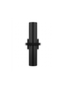IP65 Exterior Up and Down Wall Light in Matt Black Aluminium