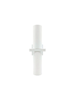 IP65 Exterior Up and Down Wall Light in Matt White Aluminium