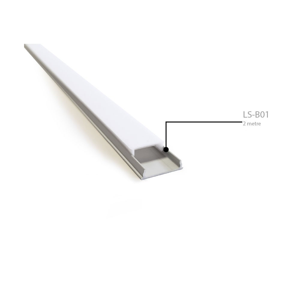 Bendable Aluminium Surface Profile 2m