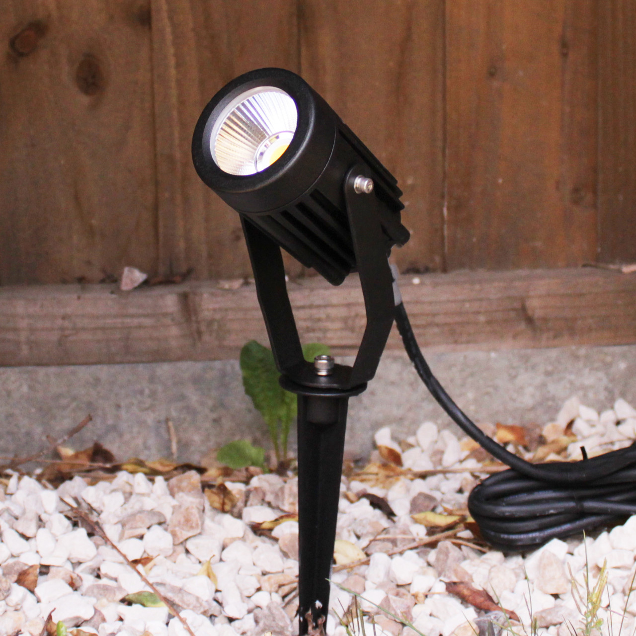 High Lumen Black Spike Lights | Garden Spike Light