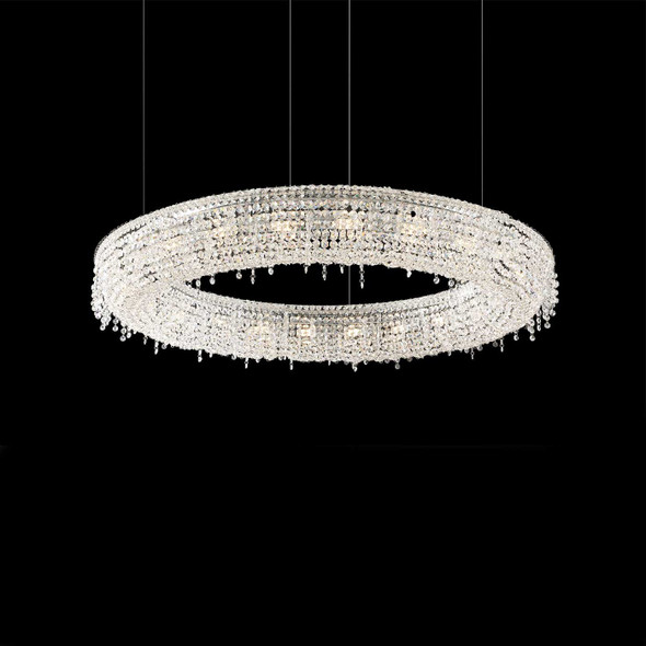 Crystal Ring Pendant Light