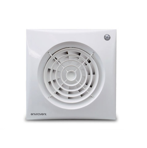 Silent 100 PIR Extractor Fan in White Finish