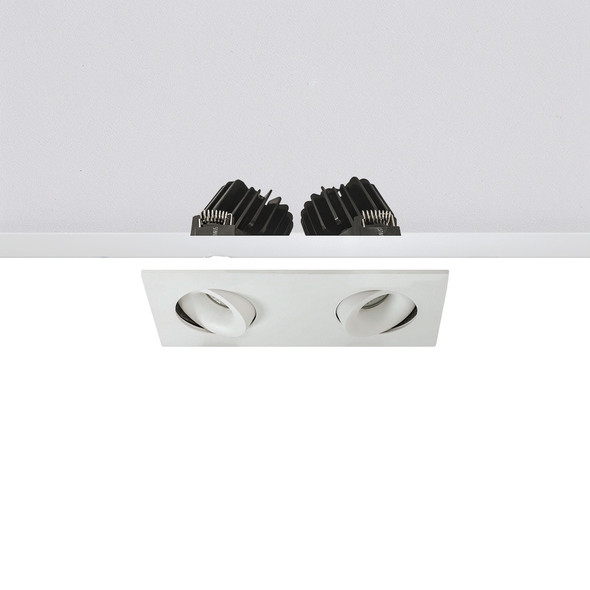 Twin Mini Dimmable LED Downlight 4K IP65 Fire-Rated